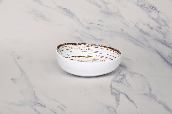 Ariane Vital Coupe 5 1/2" Tornado - White Matt Porcelain Coupe Bowl - 8/Case (AVCARN427022014) - iFoodservice Online