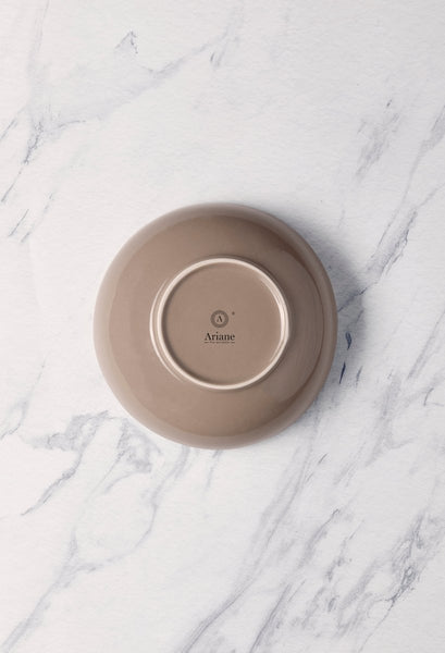 Ariane Vital Coupe 6 2/7" Splash Beige Porcelain Coupe Bowl - 8/Case (AVCARN257022016) - iFoodservice Online