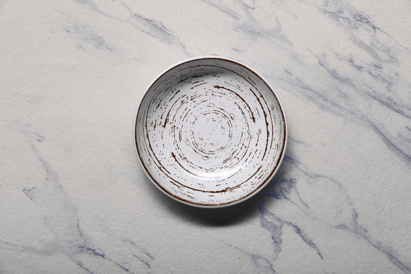 Ariane Vital Coupe 6 2/7" Tornado - White Matt Porcelain Bowl - 8/Case (AVCARN427022016) - iFoodservice Online