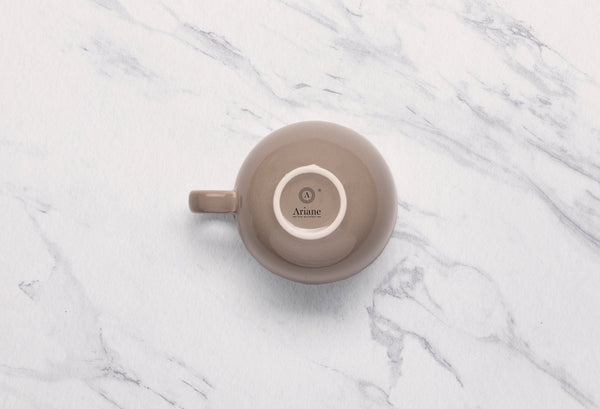 Ariane Vital Coupe 7 7/9 Oz Splash Beige Porcelain Coupe Tea Cup - 12/Case (AVCARN257044023) - iFoodservice Online