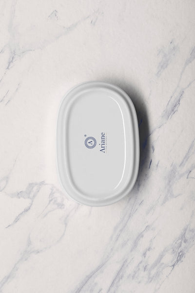 Ariane White 4 1/3" Prime - Warm Porcelain Sugar Pack Holder - 12/Case (APRARN000077002) - iFoodservice Online