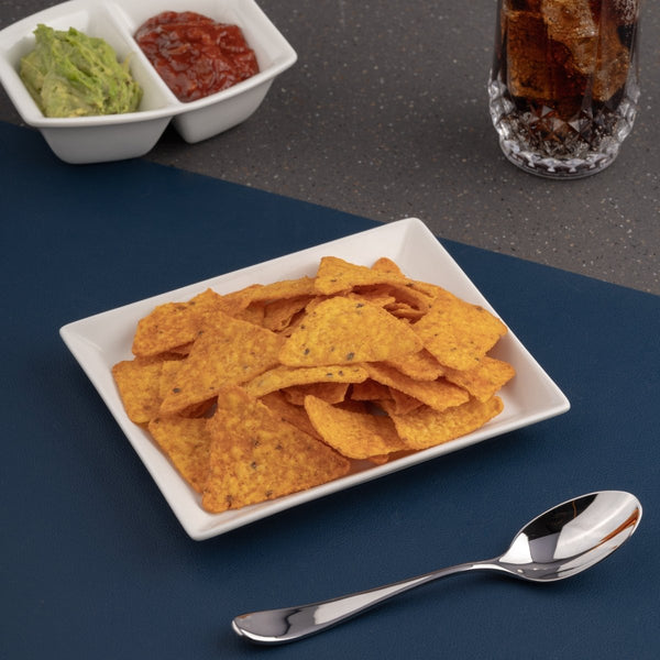 Ariane White 6 2/7" x 5 1/8" Panorama Porcelain Rectangle Plate - 12/Case (ARRARN000011016) - iFoodservice Online