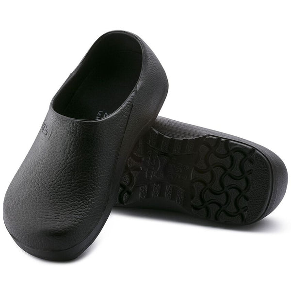 Birkenstock Shoes Profi Birki Polyurethane in Black Color Regular Width, (74011) - iFoodservice Online