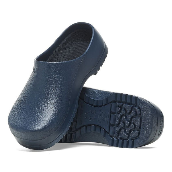 Birkenstock Shoes Super Birki Polyurethane in Blue Color, Regular Width (68071) - iFoodservice Online