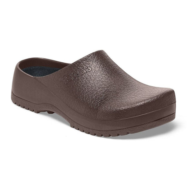 Birkenstock Shoes Super Birki Polyurethane in Brown Color, Regular Width (68061) - iFoodservice Online