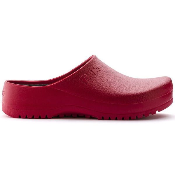 Birkenstock Shoes Super Birki Polyurethane in Red Color, Regular Width (68031) - iFoodservice Online