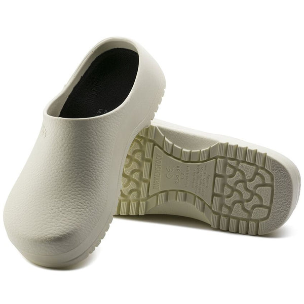 Birkenstock Shoes Super Birki Polyurethane in White Color, Regular Width (68021) - iFoodservice Online