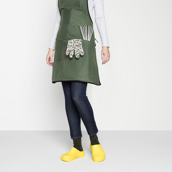 Birkenstock Shoes Super Birki Polyurethane in Yellow Color, Regular Width (68041) - iFoodservice Online