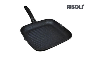Risoli Grill Fix With Bakelite Handle, With Non-Stick Coating Black plus (00094BP/26PN)
