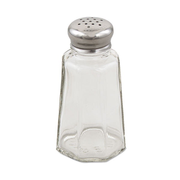 Browne Salt & Pepper Shaker, Mushroom Top, 2oz/59ml, 3.6x2"/9.1x5.1cm (Pack of 12)(571930) - iFoodservice Online