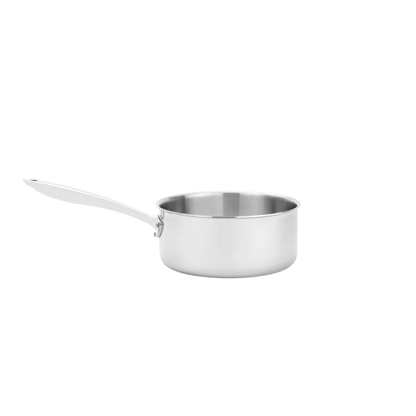 Browne Thermalloy Sauce Pan, Tri - Ply, 8.66"/22cm, 4qt/3.78l,Stainless Steel (5724214) - iFoodservice Online