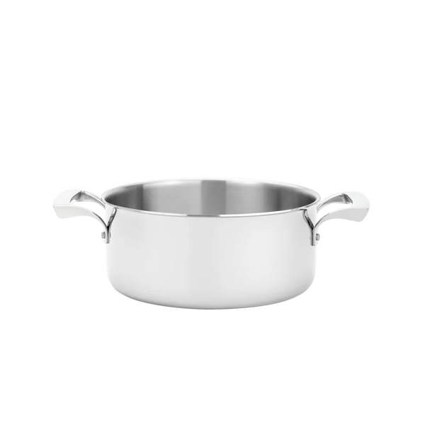 Browne Thermalloy Sauce Pot, Tri - Ply, 8.66"/22cm, 4qt/3.78l,Stainless Steel (5724224) - iFoodservice Online