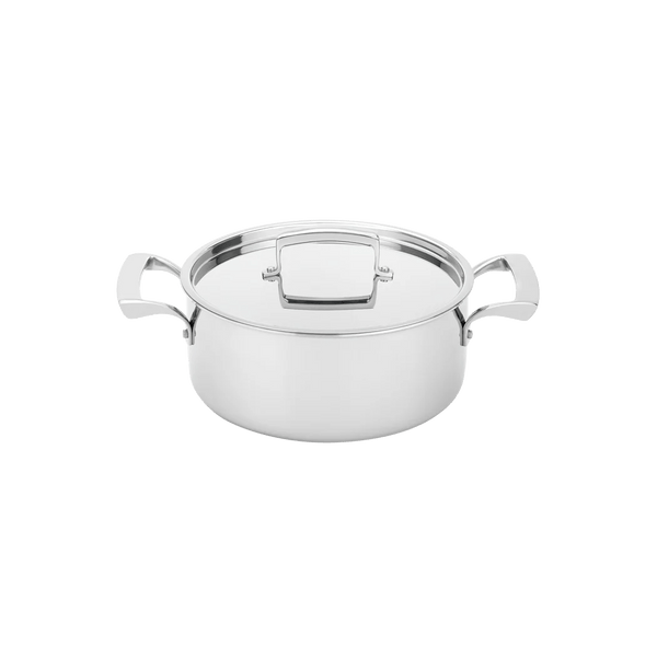 Browne Thermalloy Sauce Pot, Tri - Ply, 8.66"/22cm, 4qt/3.78l,Stainless Steel (5724224) - iFoodservice Online