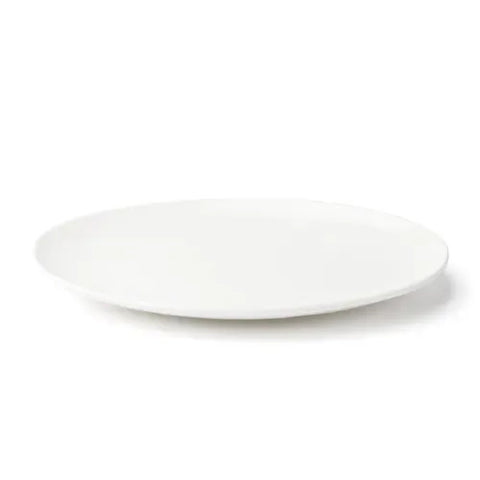 Browne Foundation Coupe Plate Oval, 25.3x18.4cm/10x7.25", Porcelain(5630115)