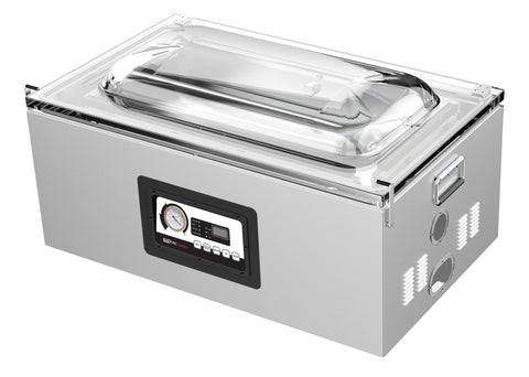 Eurodib Atmovac Counter Top Vacuum Machine 2x12'' + 1x27'' Seal Bars 110v (DIABLO12D27G)