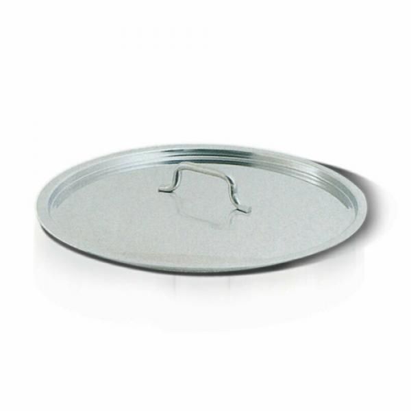 Eurodib Homichef Stainless Steel Cool Touch Hollow Handle 8" dia. Flat Lid - HOM490020