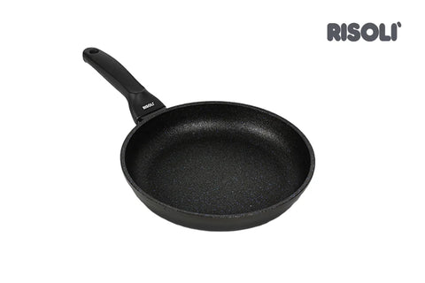 Risoli Frypan With Bakelite Handle, With New Non-Stick Coating Blackplus (00103BP/36PN)