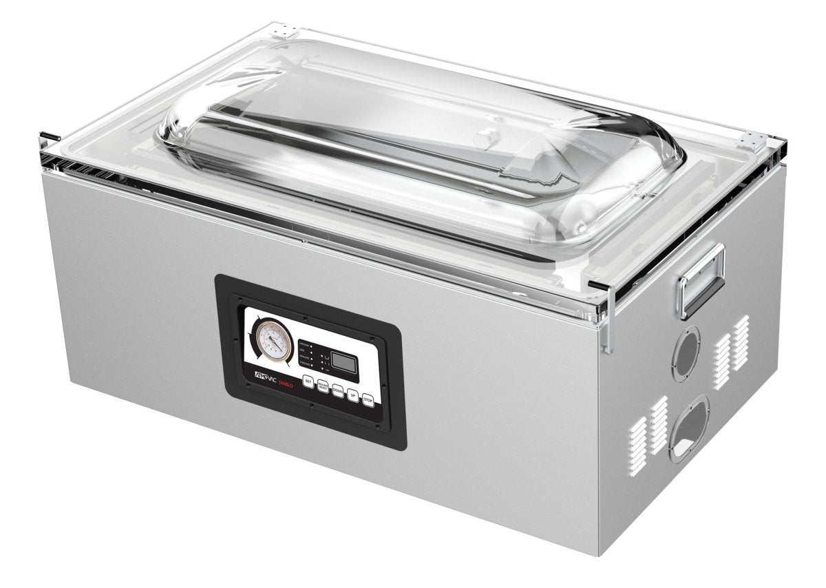 Eurodib Atmovac Counter Top Vacuum Machine 2x12'' + 1x27'' Seal Bars 110v (DIABLO12D27G) - iFoodservice Online