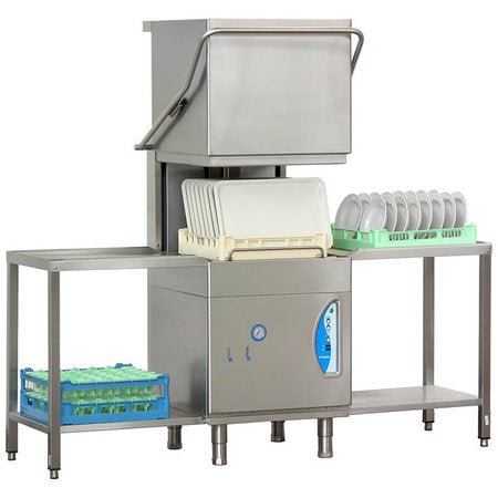 Eurodib Lamber Dishwasher High Temperature Sanitizing Single Rack (L25EKS 3PH), Free shipping - iFoodservice Online
