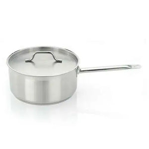Eurodib  Homichef 8" Stainless Steel Induction Low Sauce Pan with Cool Touch Hollow Handle HOM402010
