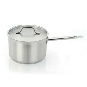 Eurodib Homichef 6" Stainless Steel Induction High Sauce Pan with Cool Touch Hollow Handle HOM411610
