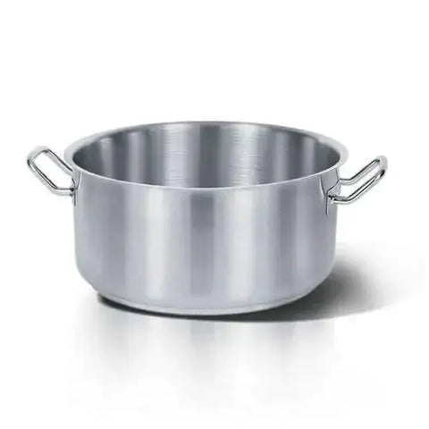 Eurodib Homichef 8" Stainless Steel Induction Saute Pan Brazier with Cool Touch Hollow Handle HOM452010