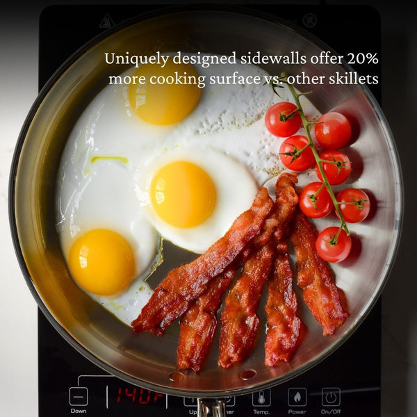Hestan CopperBond® 12.5" Induction Copper Skillet (31591) - iFoodservice Online