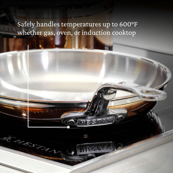 Hestan CopperBond® 12.5" Induction Copper Skillet (31591) - iFoodservice Online