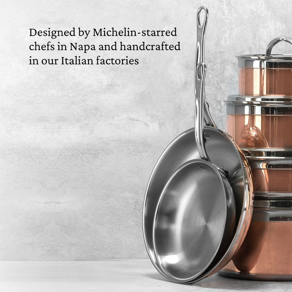 Hestan CopperBond® 4-Quart Induction Copper Saucepan with Lid (31596) - iFoodservice Online