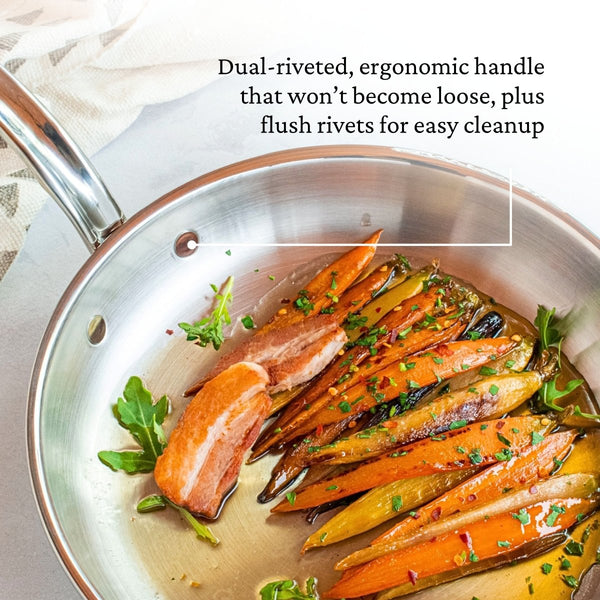 Hestan CopperBond® 8.5" Induction Copper Skillet (31589) - iFoodservice Online