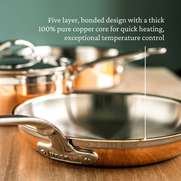 Hestan CopperBond® 8.5" Induction Copper Skillet (31589) - iFoodservice Online