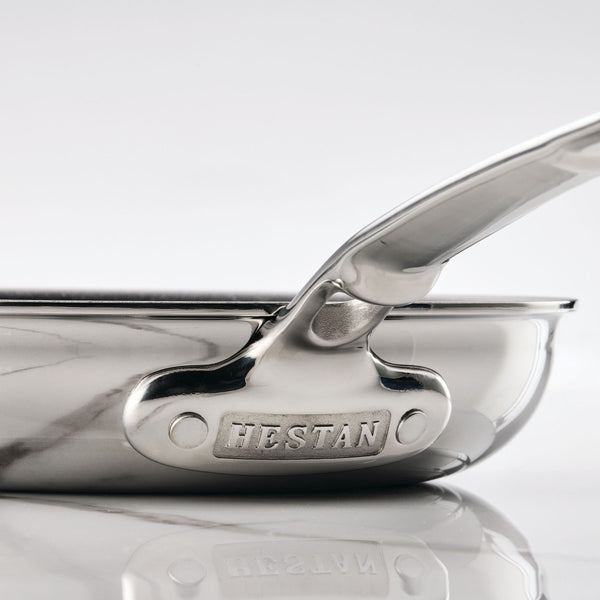 Hestan Hestan ProBond® Luxe™ 15-Piece Polished Professional Clad Stainless Steel Cookware Set (4263298) - iFoodservice Online