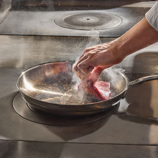 Hestan Hestan ProBond® Luxe™ 17-Piece Polished Professional Clad Stainless Steel Cookware Set (4169281) - iFoodservice Online