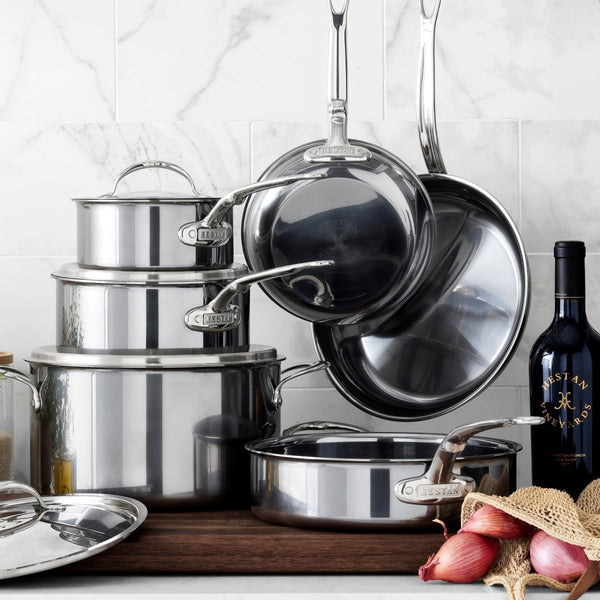 Hestan NanoBond® Molecular Titanium 10-Piece Cookware Set (60034) - iFoodservice Online