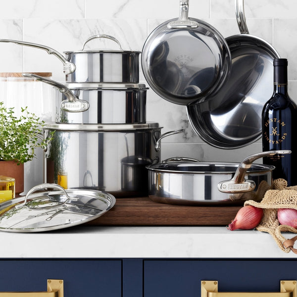 Hestan NanoBond® Molecular Titanium 10-Piece Cookware Set (60034) - iFoodservice Online