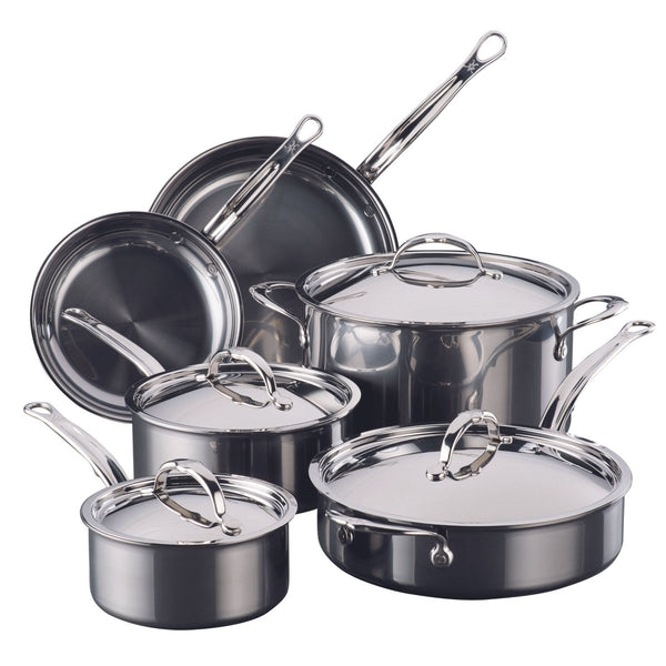 Hestan NanoBond® Molecular Titanium 10-Piece Cookware Set (60034) - iFoodservice Online