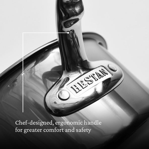 Hestan NanoBond® Molecular Titanium 2-Quart Saucepan with Lid (60022) - iFoodservice Online