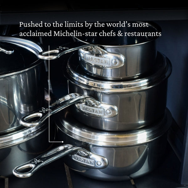 Hestan NanoBond® Molecular Titanium 2-Quart Saucepan with Lid (60022) - iFoodservice Online