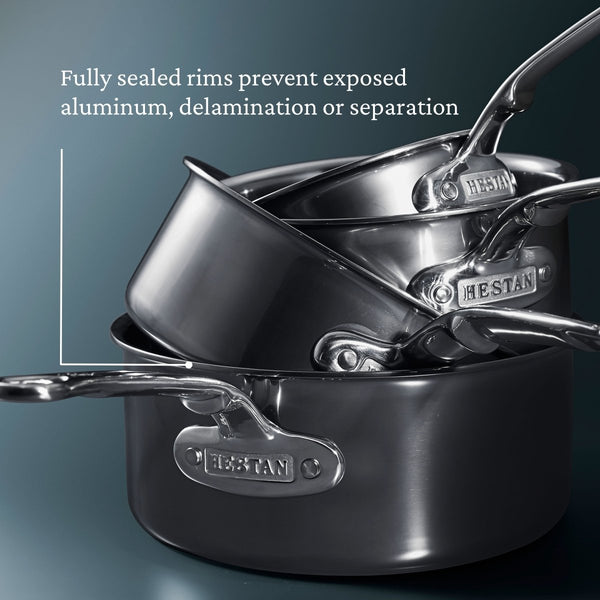 Hestan NanoBond® Molecular Titanium 2-Quart Saucepan with Lid (60022) - iFoodservice Online