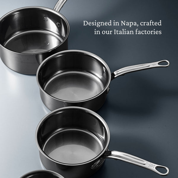 Hestan NanoBond® Molecular Titanium 3-Quart Saucepan with Lid (60023) - iFoodservice Online