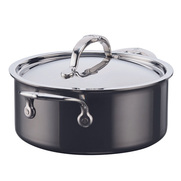 Hestan NanoBond® Molecular Titanium 3-Quart Soup Pot with Lid (60024) - iFoodservice Online