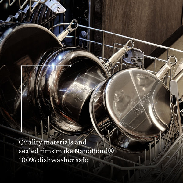 Hestan NanoBond® Molecular Titanium 3-Quart Soup Pot with Lid (60024) - iFoodservice Online