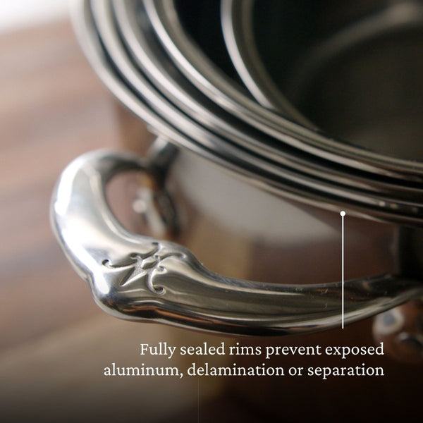 Hestan NanoBond® Molecular Titanium 3-Quart Soup Pot with Lid (60024) - iFoodservice Online