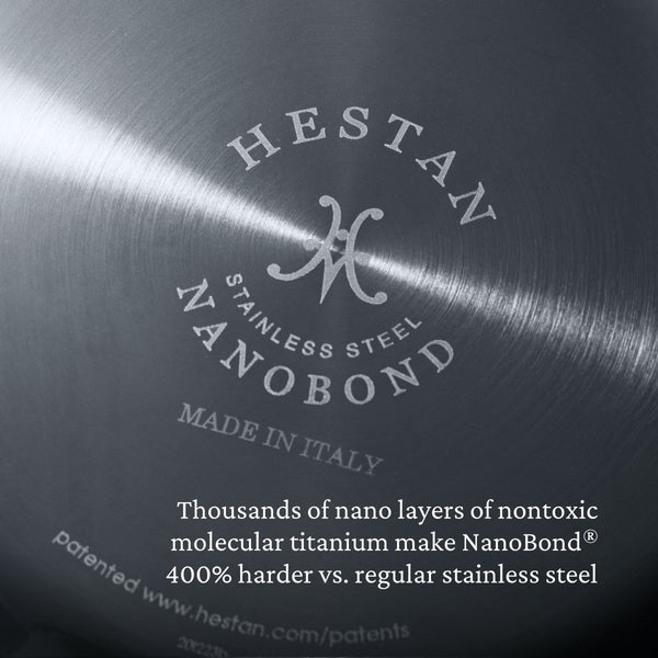Hestan NanoBond® Molecular Titanium 3.5-Quart Sauté Pan with Lid (60037) - iFoodservice Online