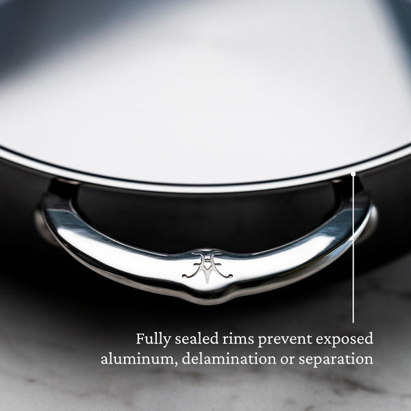 Hestan NanoBond® Molecular Titanium 3.5-Quart Sauteuse Braiser (60027) - iFoodservice Online