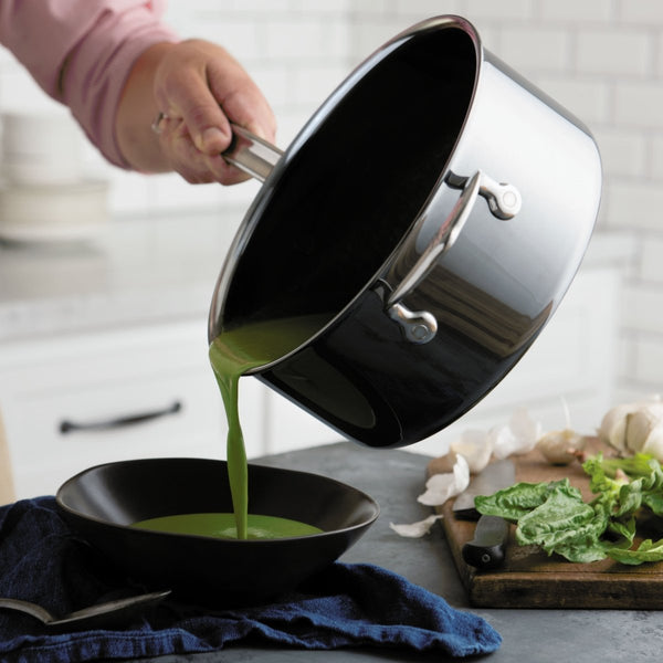 Hestan NanoBond® Molecular Titanium 4-Quart Saucepan with Lid (60025) - iFoodservice Online