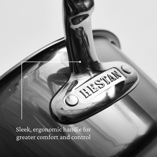 Hestan NanoBond® Molecular Titanium 4-Quart Saucepan with Lid (60025) - iFoodservice Online