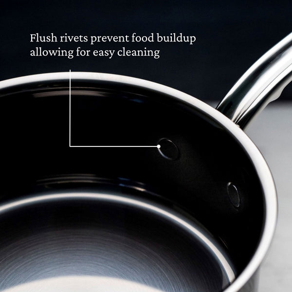 Hestan NanoBond® Molecular Titanium 4-Quart Saucepan with Lid (60025) - iFoodservice Online