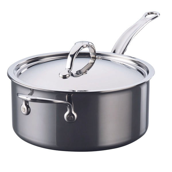 Hestan NanoBond® Molecular Titanium 4-Quart Saucepan with Lid (60025) - iFoodservice Online