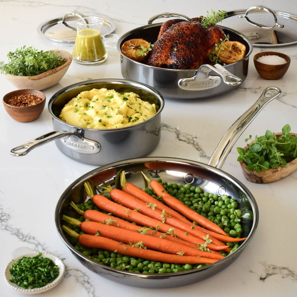 Hestan NanoBond® Molecular Titanium 5-Piece Cookware Set (60038) - iFoodservice Online